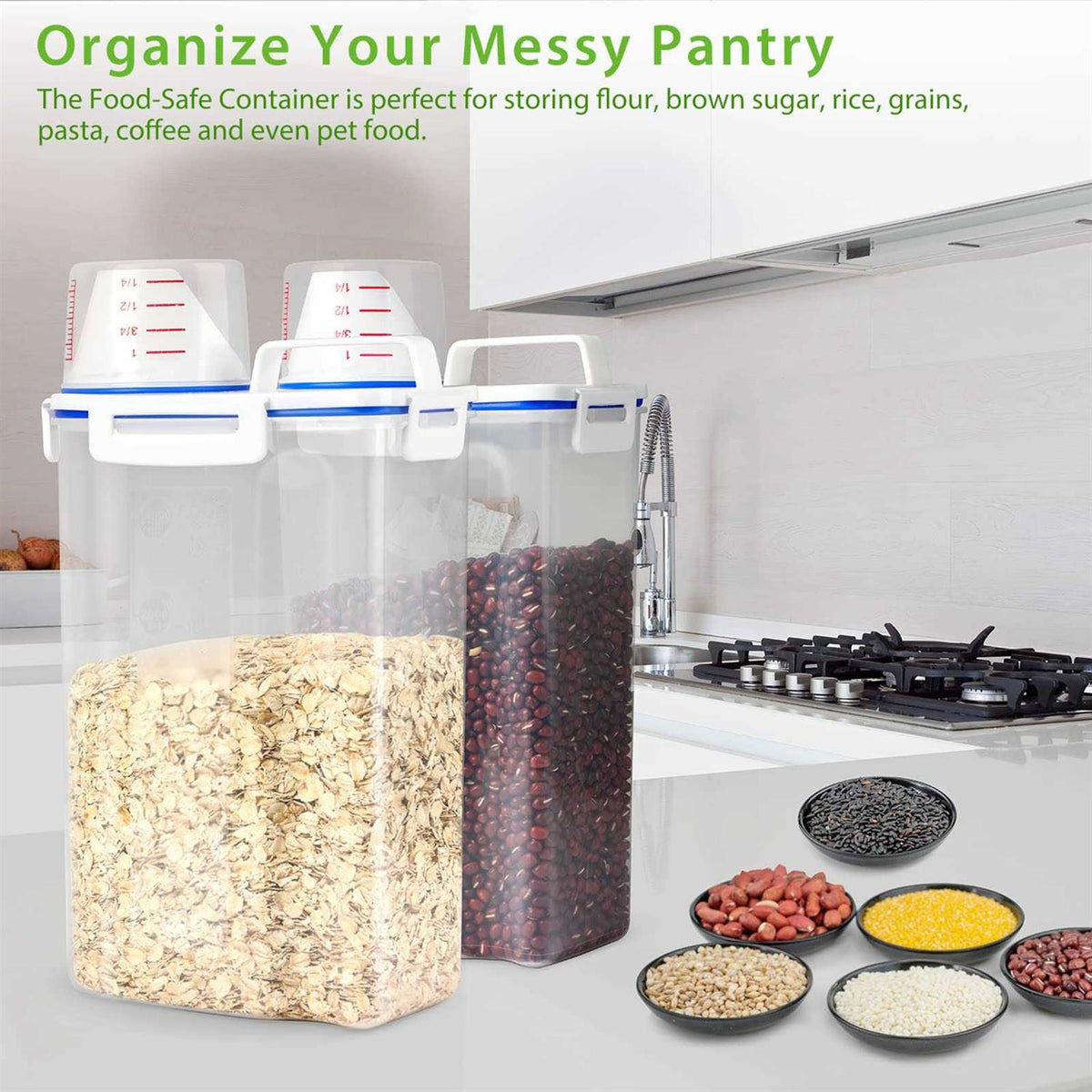 Rice Airtight Storage Container 3 to 5lbs D7002