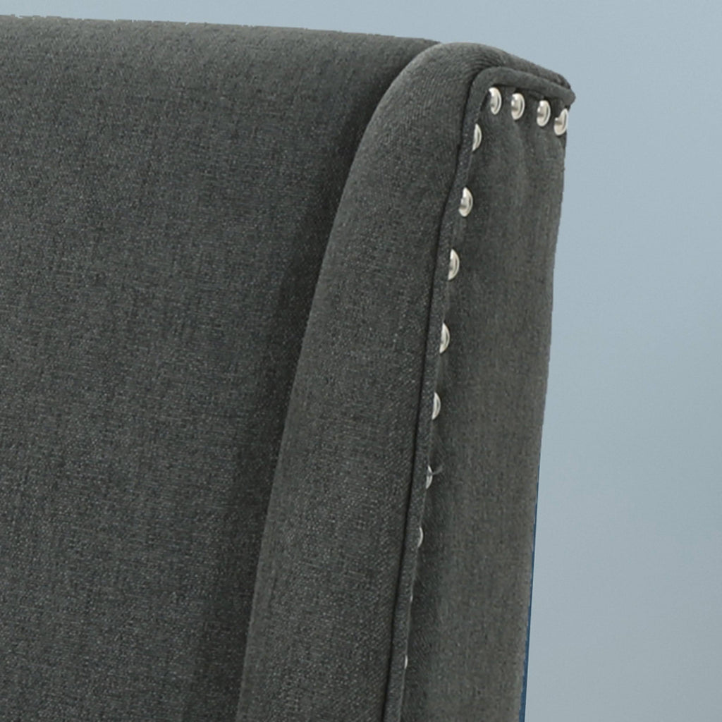 Slate Microfiber Desk Chair U2749