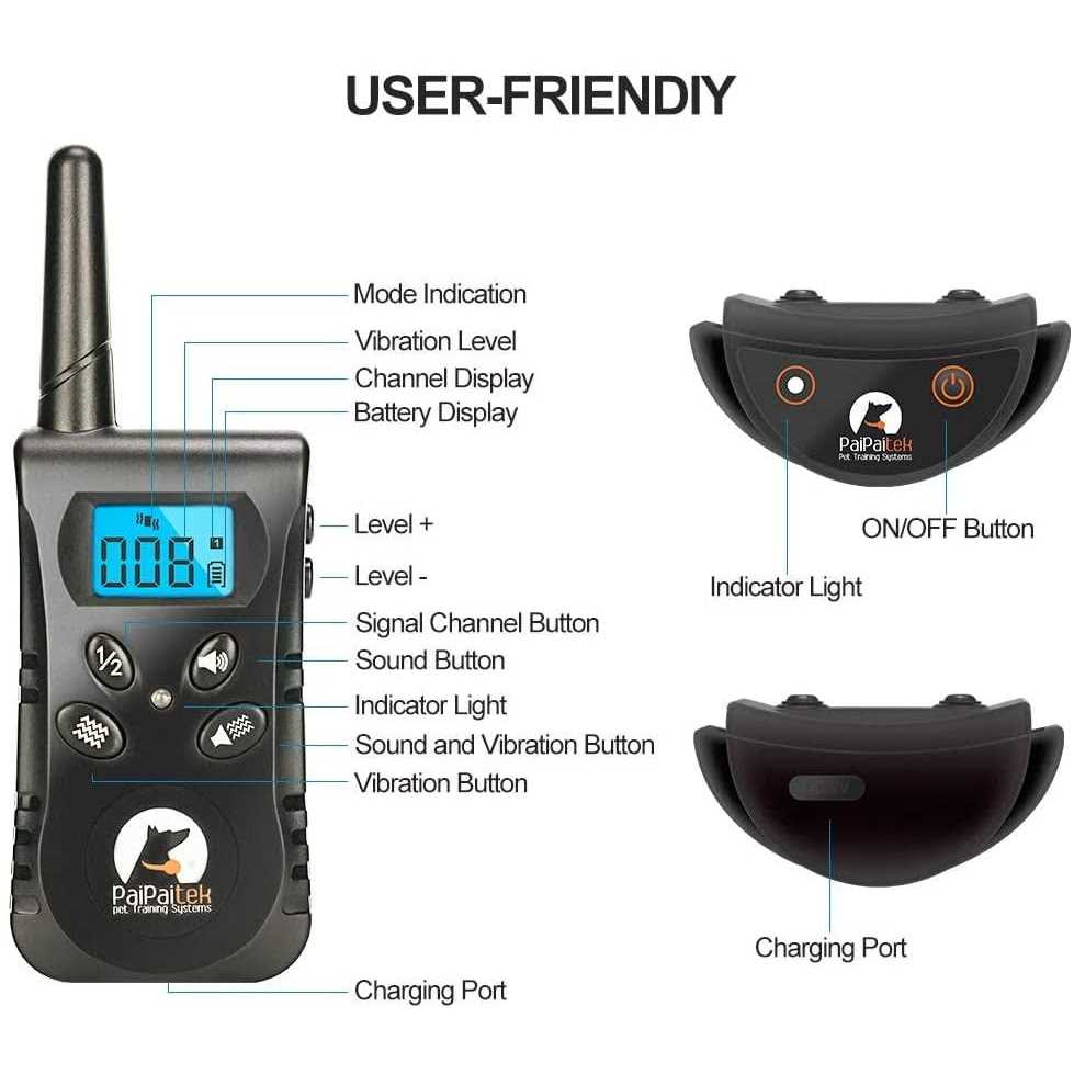 Dog Training Collar with Remote Y525466