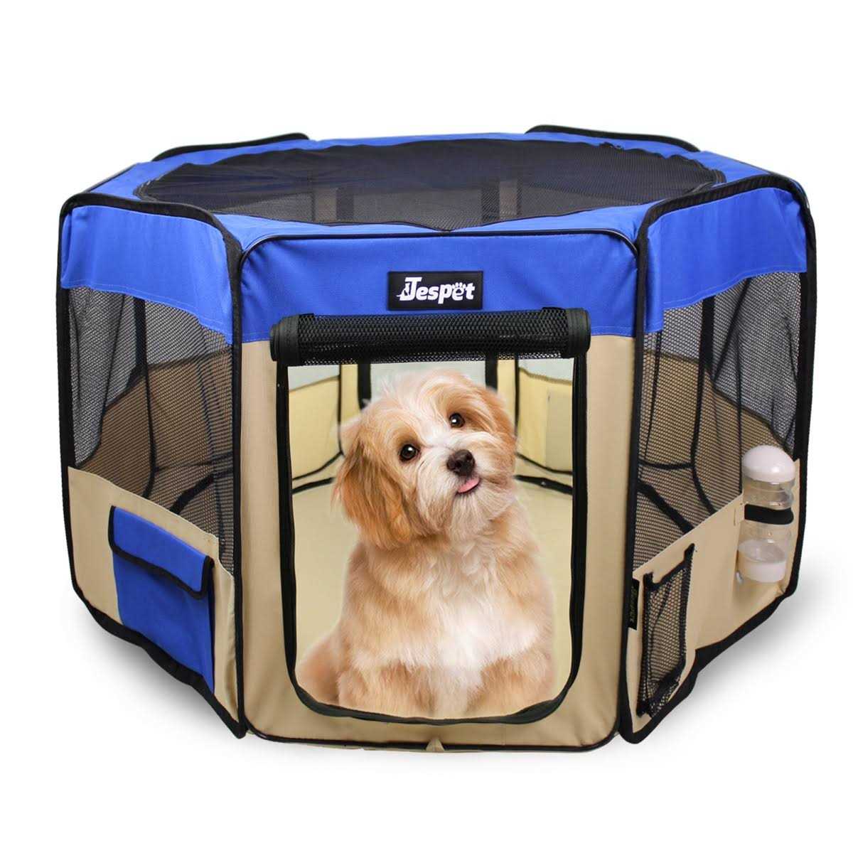 Portable Dog Exercise Pet Soft-Side Playpen D18175