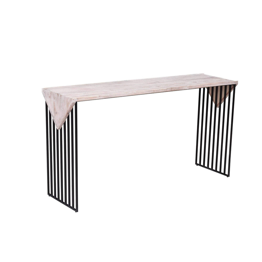 Natural Gray Console Table I304797