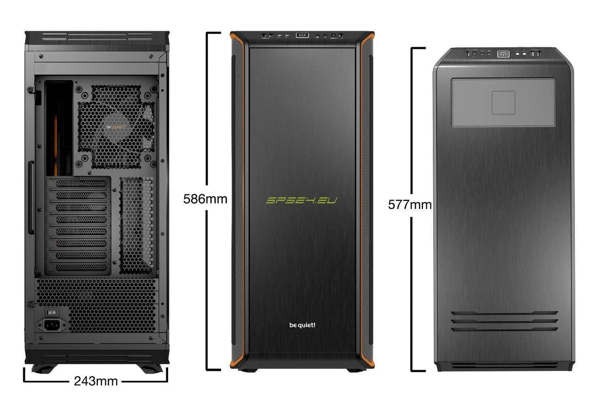 Orange Full-Tower Case R767