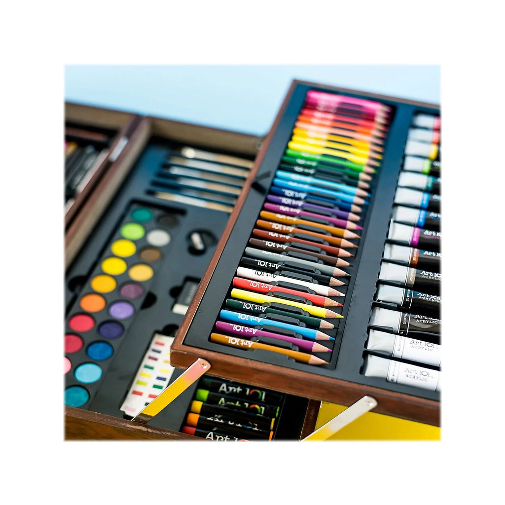 215 Piece Art Set in Wood Case B175945