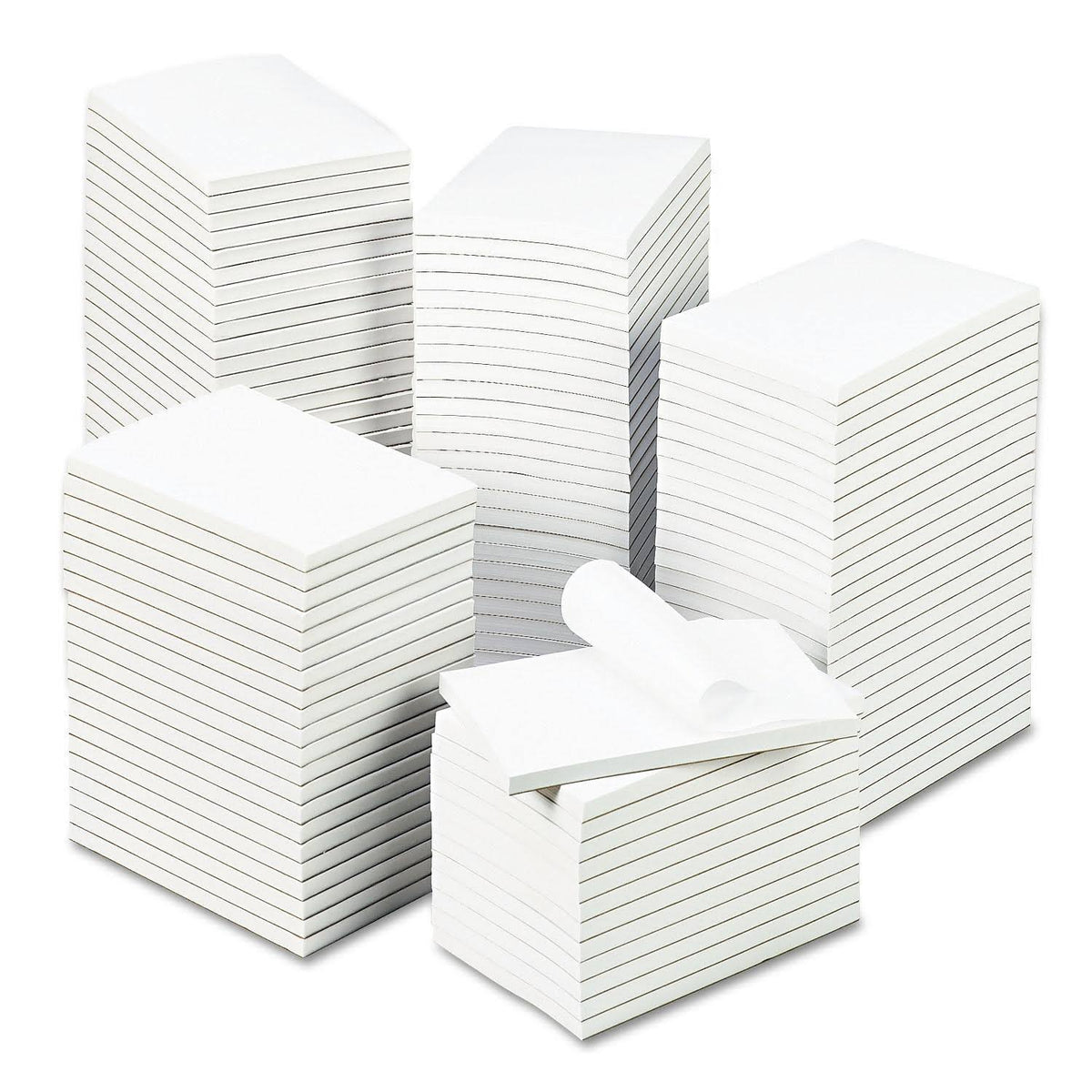 White 4 x 6 Unruled Scratch Pads 120 Pads Q7922