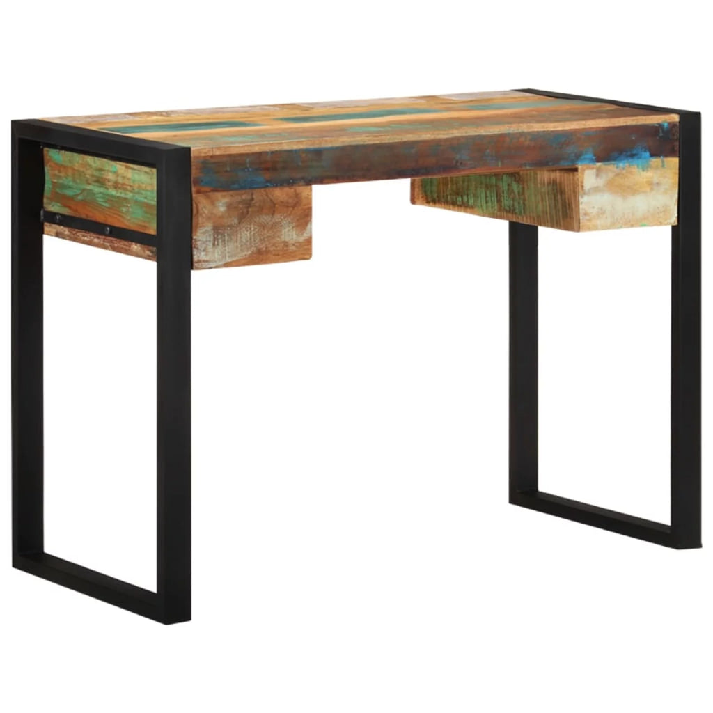 Solid Reclaimed Wood Desk F9375