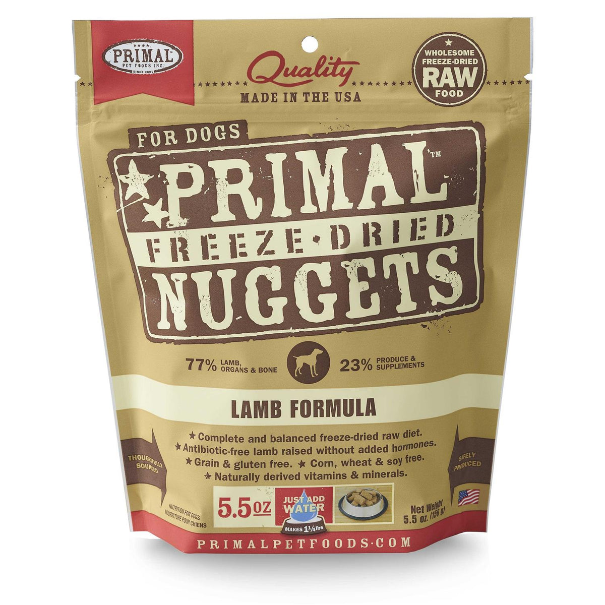 Freeze Dried Lamb Dog Food N566