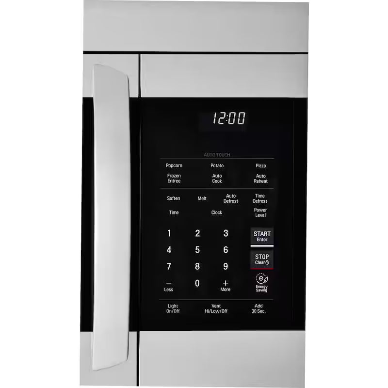 1.7 cu. ft. Stainless Steel Over-the-Range Microwave Oven T462