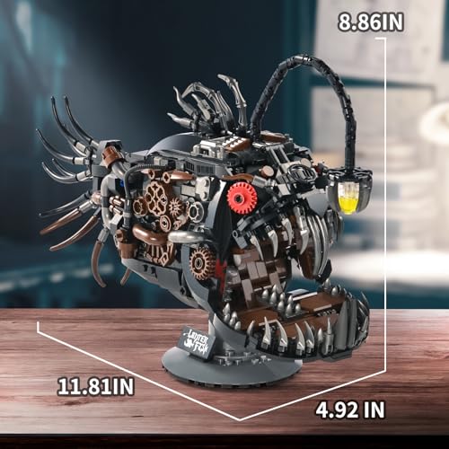 1038PCS Mechanical Fish Building Sets L243