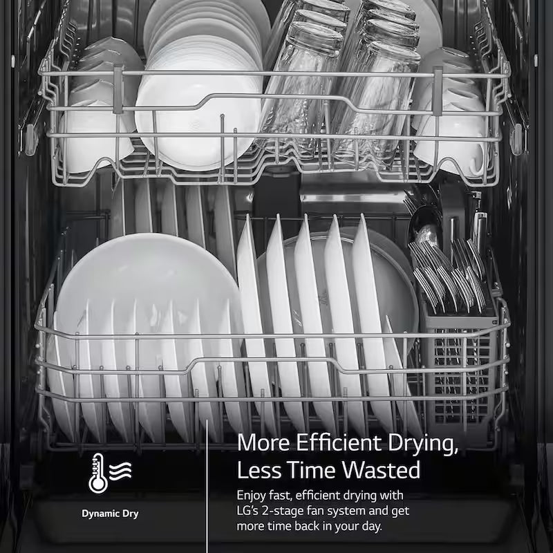 Front Control Dishwasher with Stainless Steel Tub K621