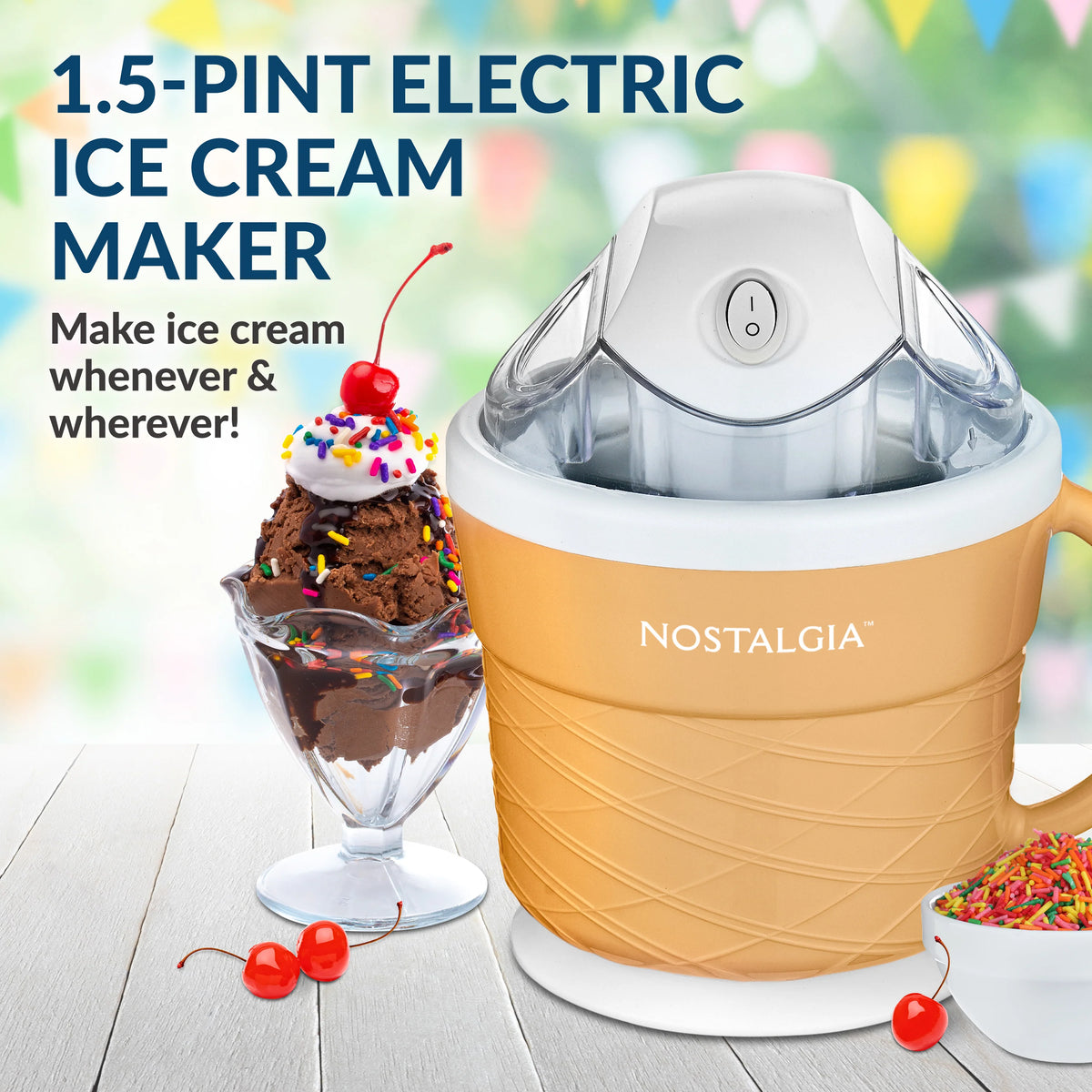 Electric Ice Cream Maker L1273