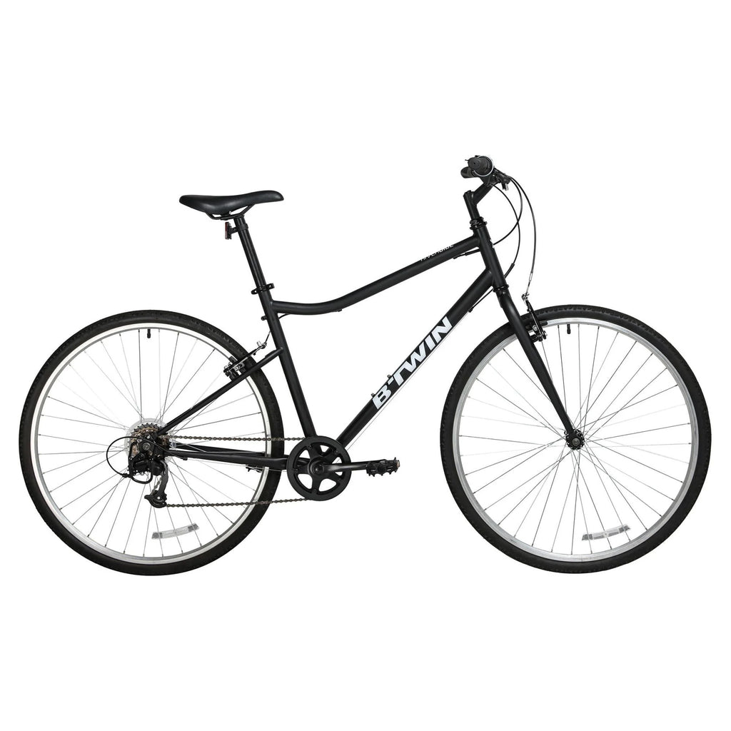 Black 6-Speed Adult Hybrid Bike B33278