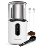 Cordless Electric Coffee Grinder with Stainless Steel Blade and Removable Bowl T826