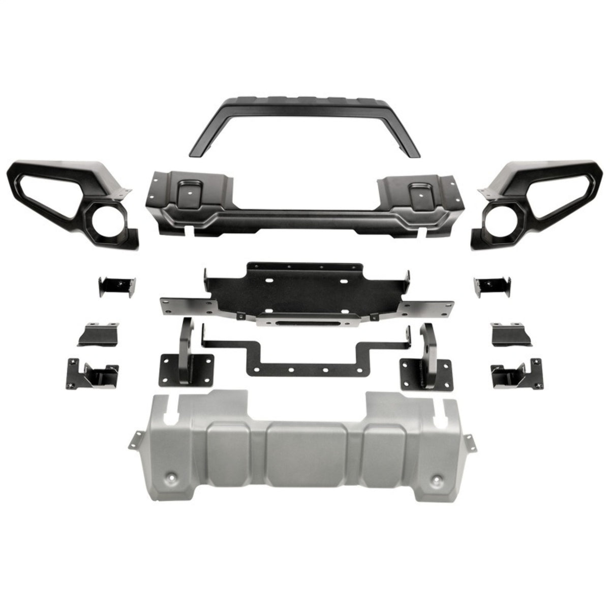 Venator Front Bumper with Overrider and Winch Tray I11770
