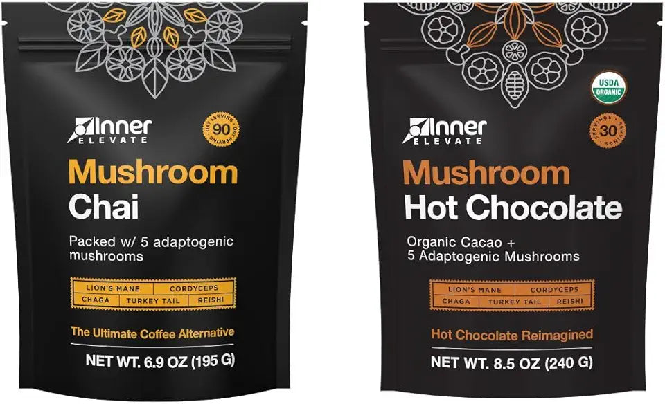 Mushroom Chai and Mushroom Hot Chocolate F144060