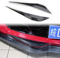 Carbon Fiber Look Cover Trims Front Bumper Bottom Corner for 2014 2015 2016 2017 2018 Chevrolet Corvette C7 E5187