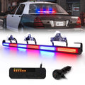 35" COB LED Emergency Traffic Advisor Strobe Light Bar with Controller F27365