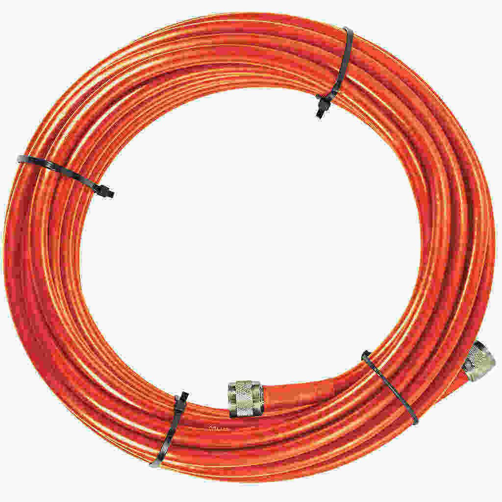 30 ft Ultra Low Loss Coax Plenum Cable with N-Male Connectors A40641