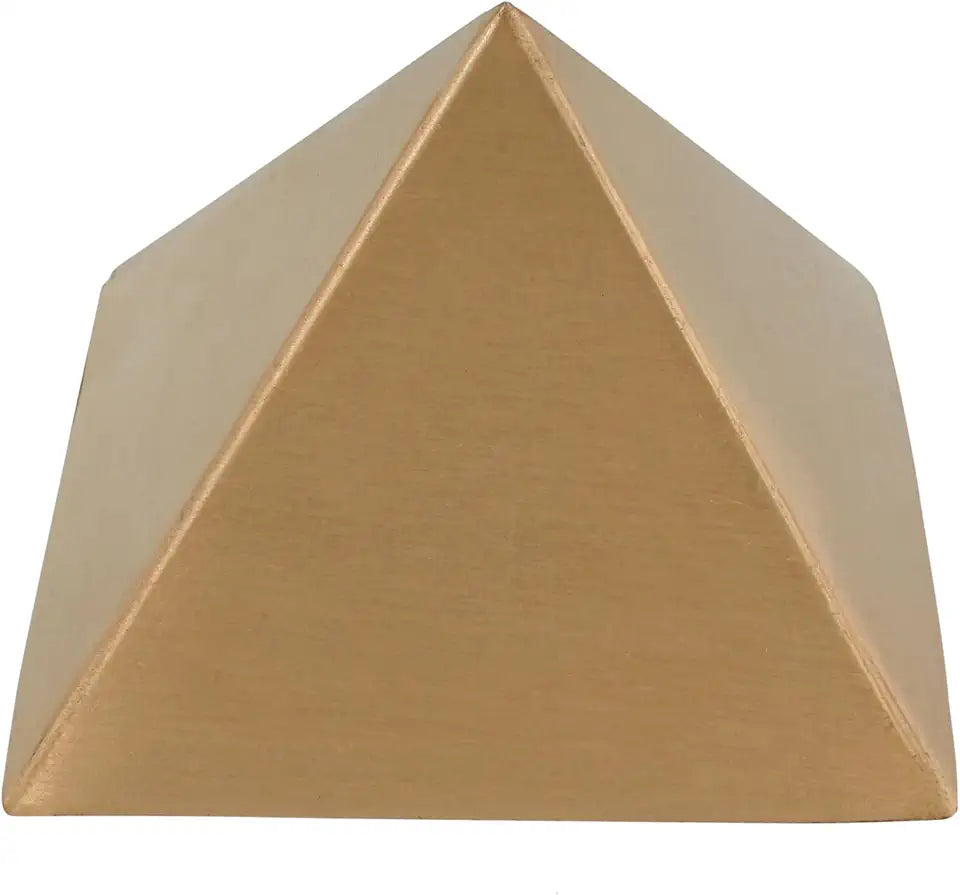 Pure Copper Hollow Pyramid 4 inch L91394
