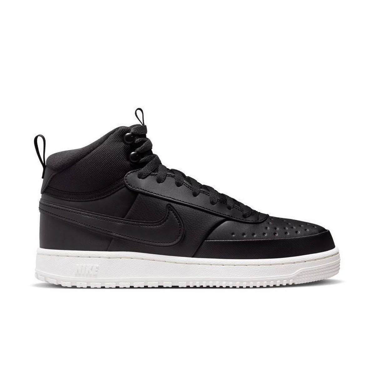 Mid-Top Winter Men's Shoes Black A7774