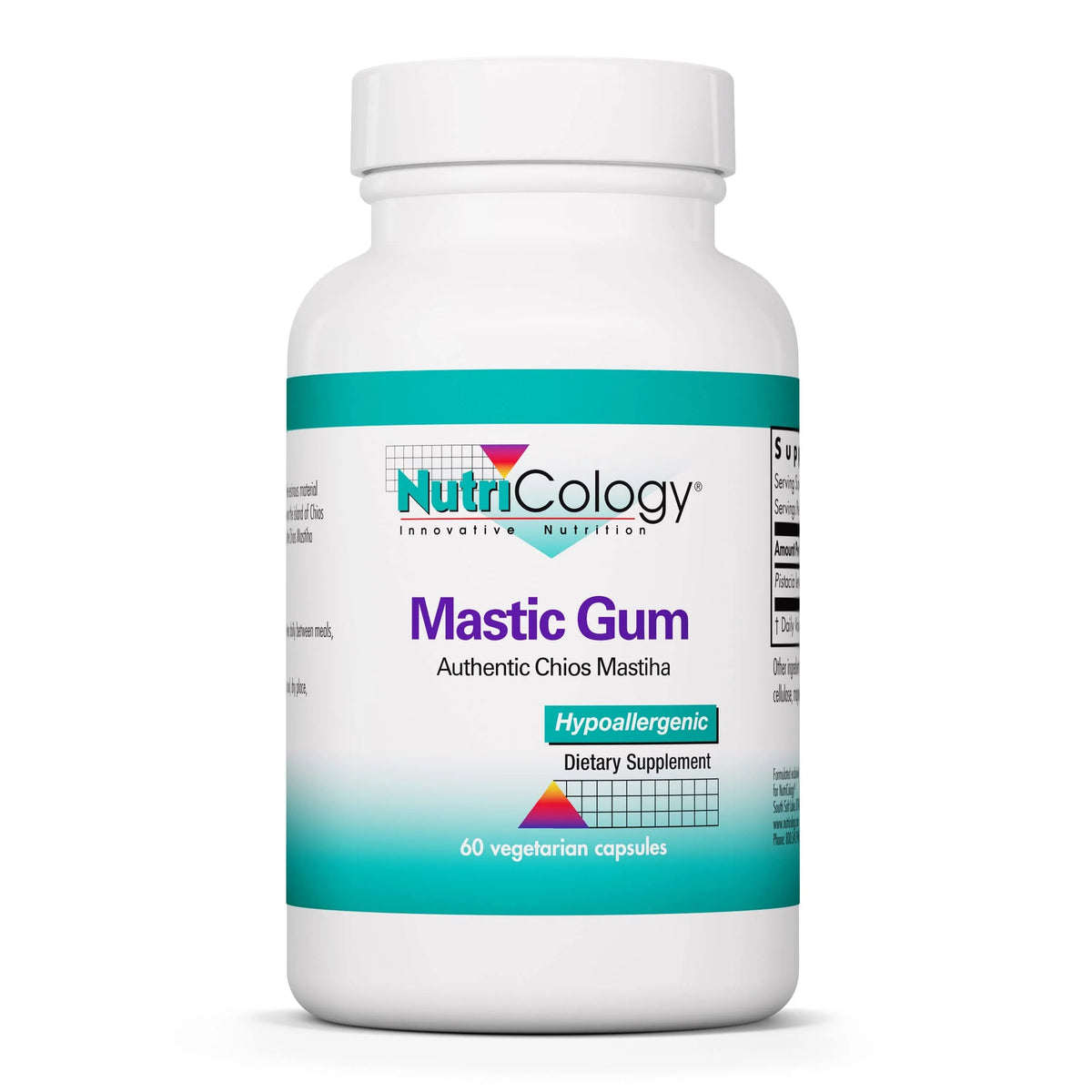 Mastic Gum Vegetarian Capsules 60 Count H3334