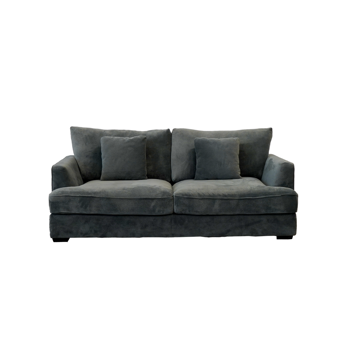 Grey Down Loveseat J9363