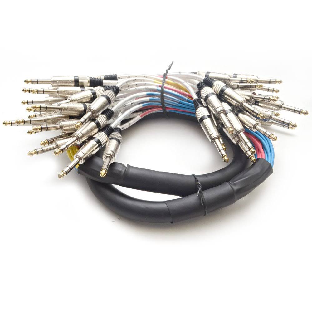 24-Channel 1/4 TRS Snake Cable E97325
