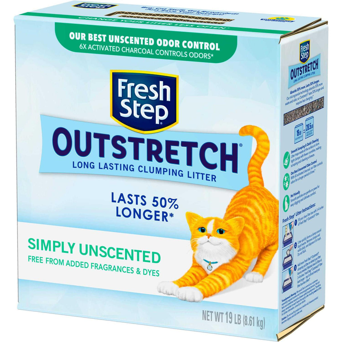 Concentrated Clumping Cat Litter Unscented Q4713