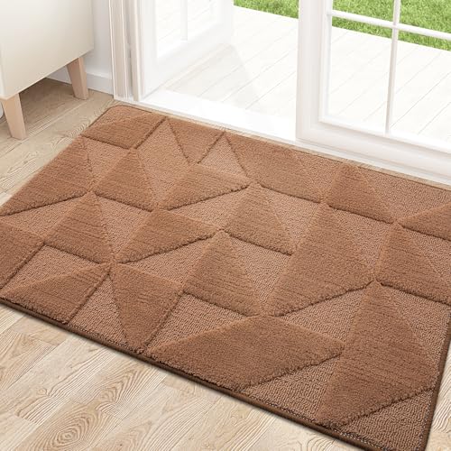 Non-Slip Absorbent Washable Door Mat (59x36 inches, Black) Y49739