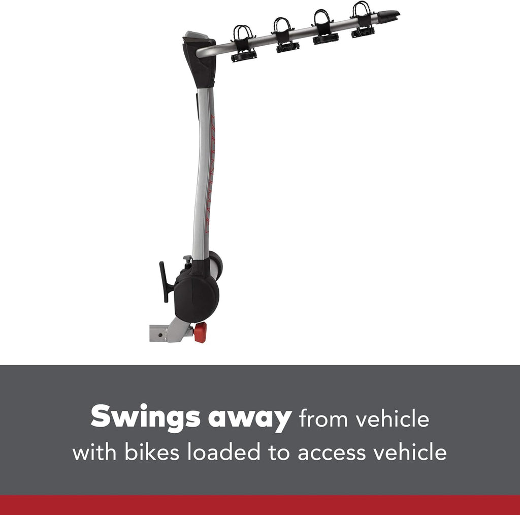 Swing Hitch Bike Rack, 4 Bike Capacity Z24100