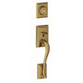 Antique Brass Double Cylinder Handleset K429867