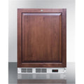 24 in. Wide Built-in Manual Defrost All Freezer with Lock, White R801