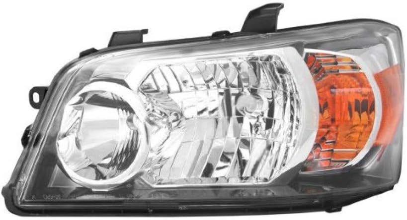Passenger Side Headlight for Toyota Highlander 2004-2006 with Bulbs J419742