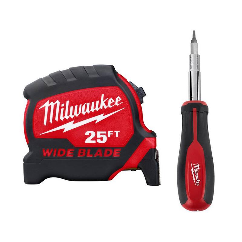 25 ft. Tape Measure and 11-in-1 Screwdriver Y64280
