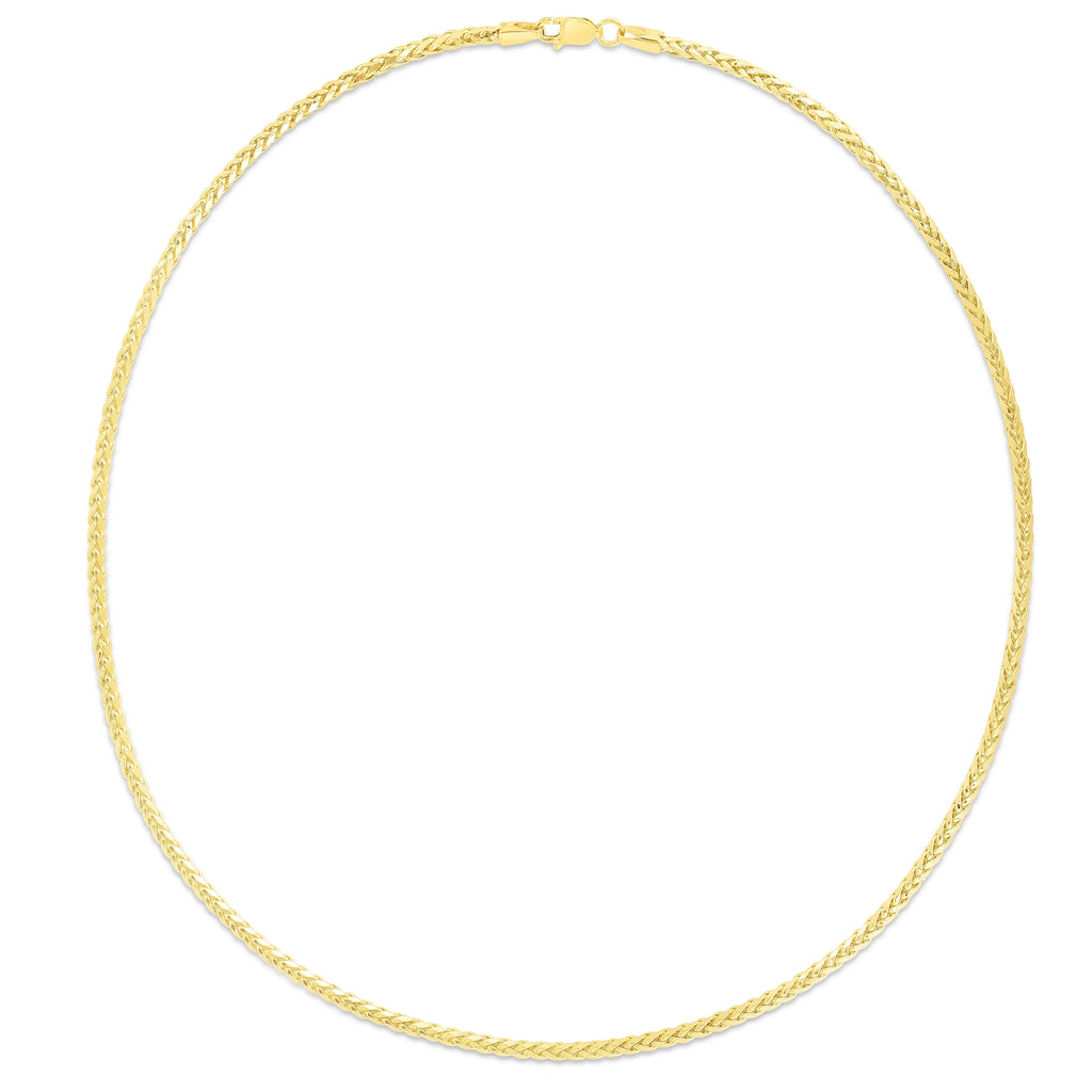 18in 2.7mm Round Franco Chain with Lobster Clasp L9077