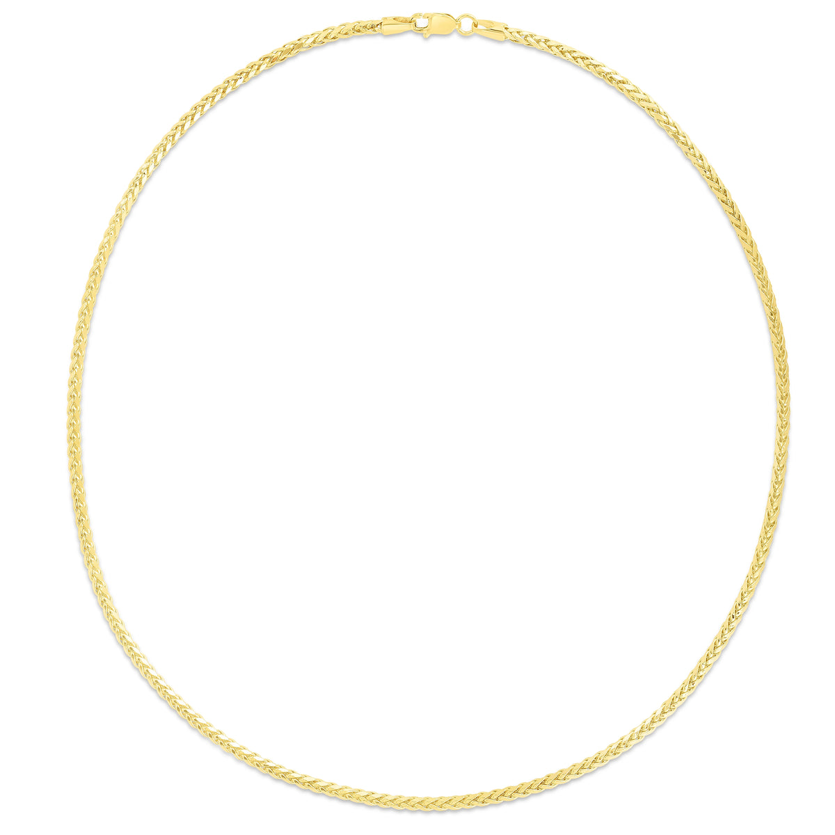 18in 2.7mm Round Franco Chain with Lobster Clasp L9077