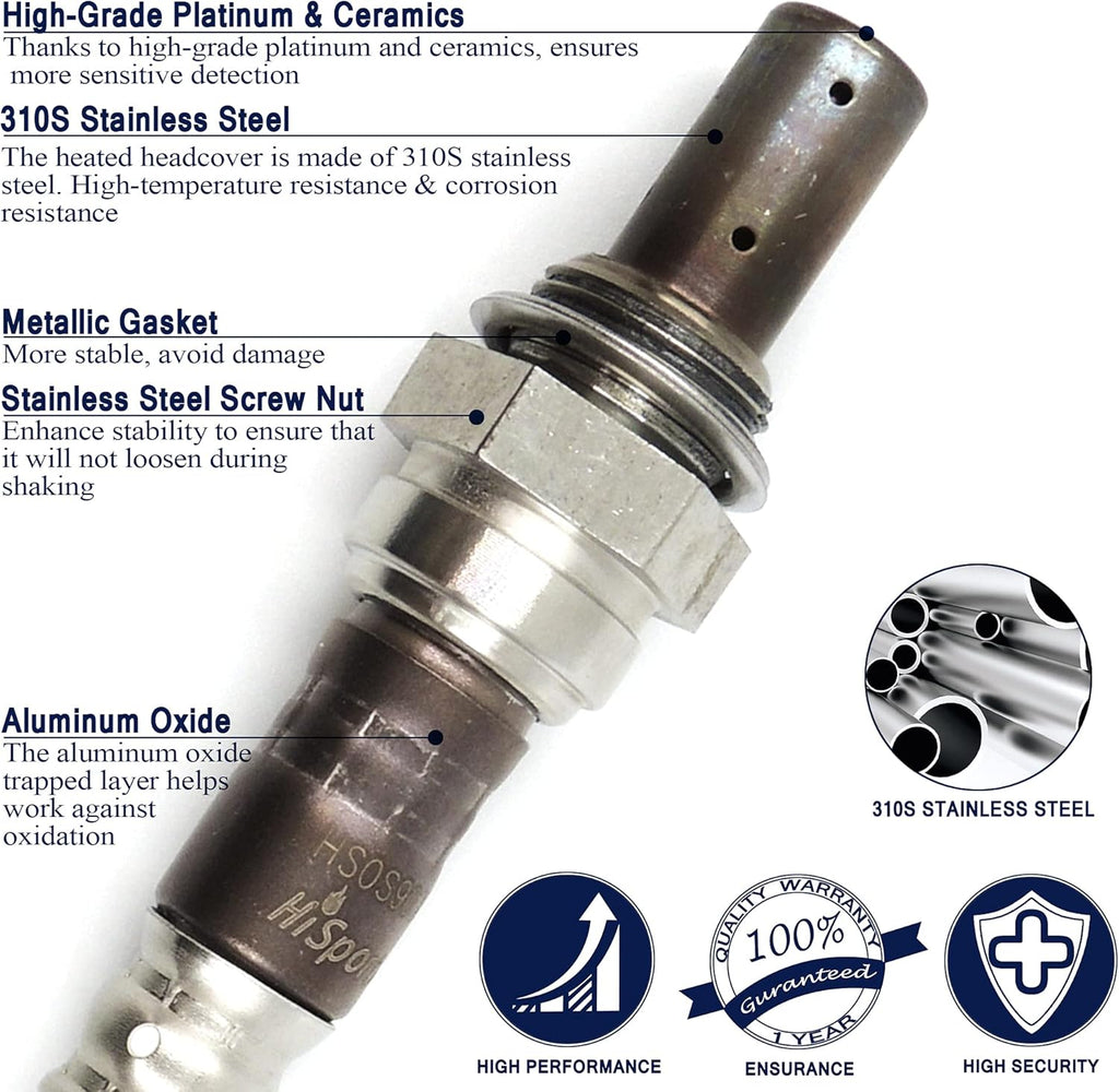 Oxygen Sensor 4-Wire Heated O2 Sensor Upstream 1 Pack B583