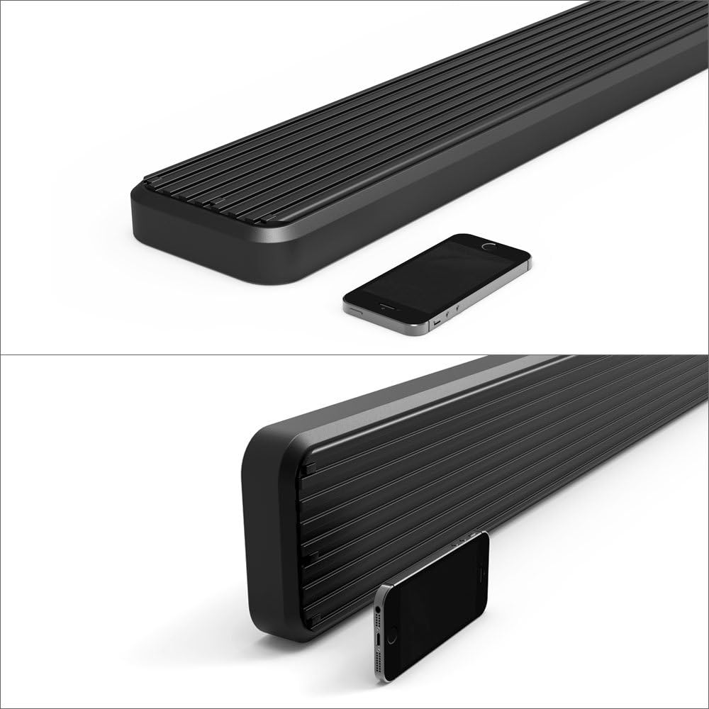 Black 4 Running Board Side Step L991