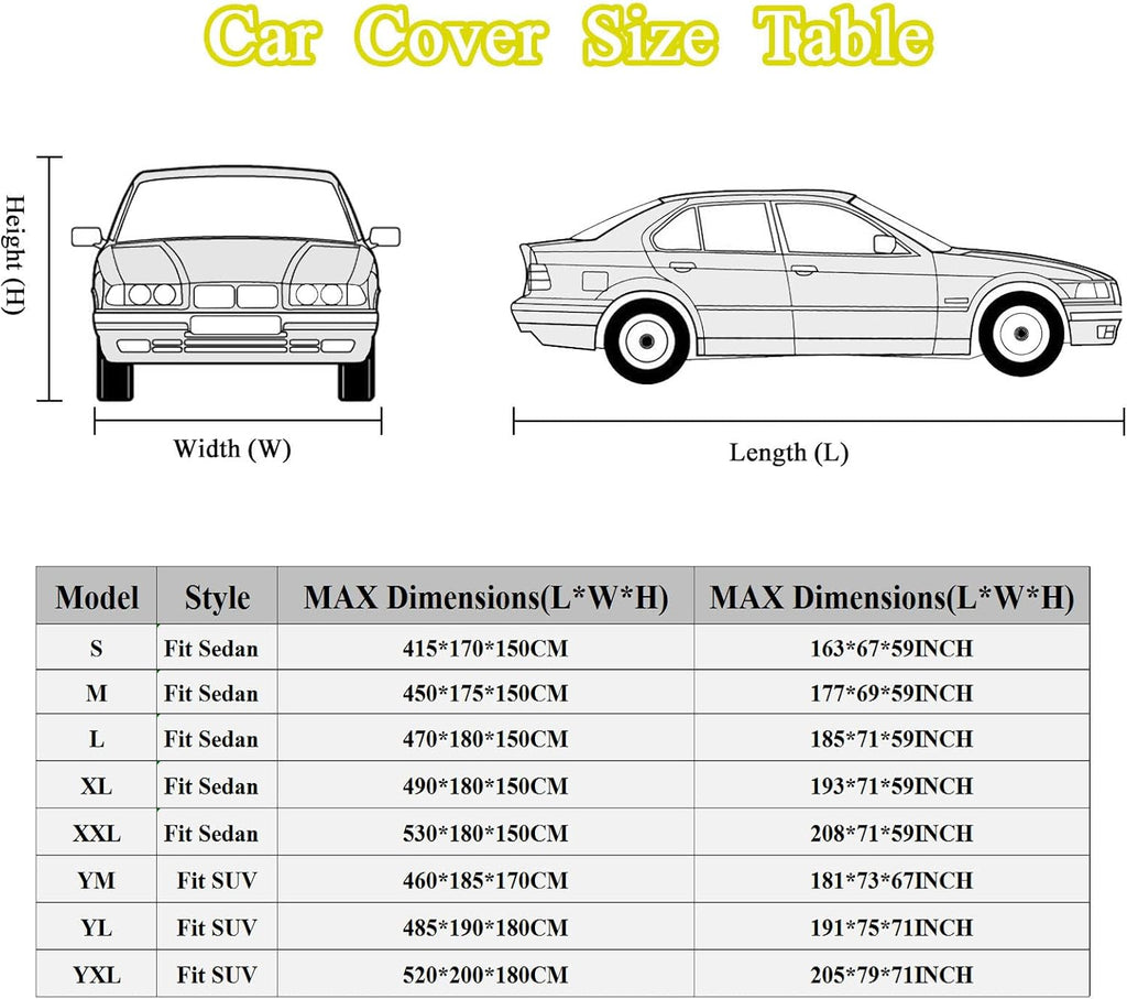 Red Oxford Full Car Cover for Sedan R6180
