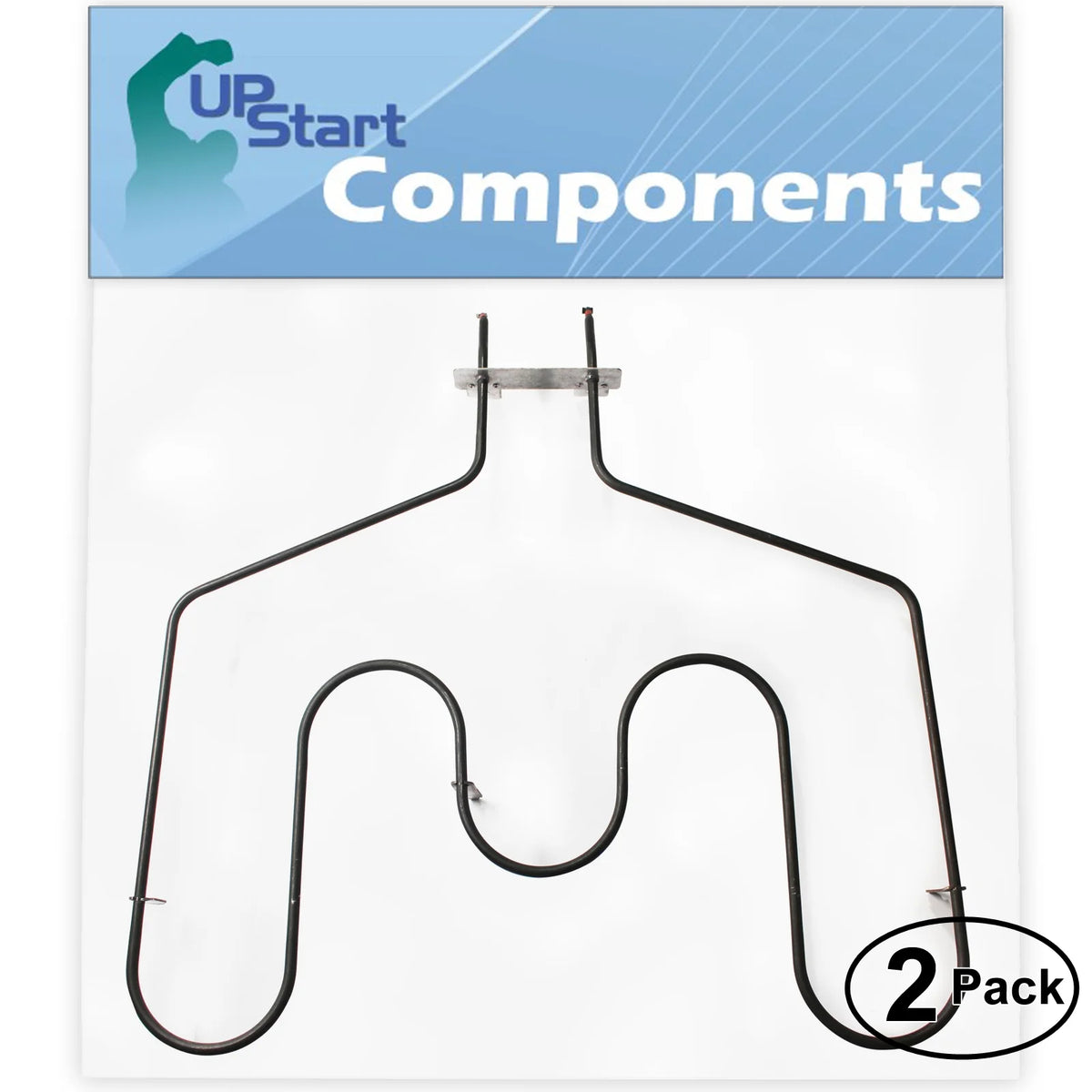 2-Pack Bake Element for Oven Heating Element T1343