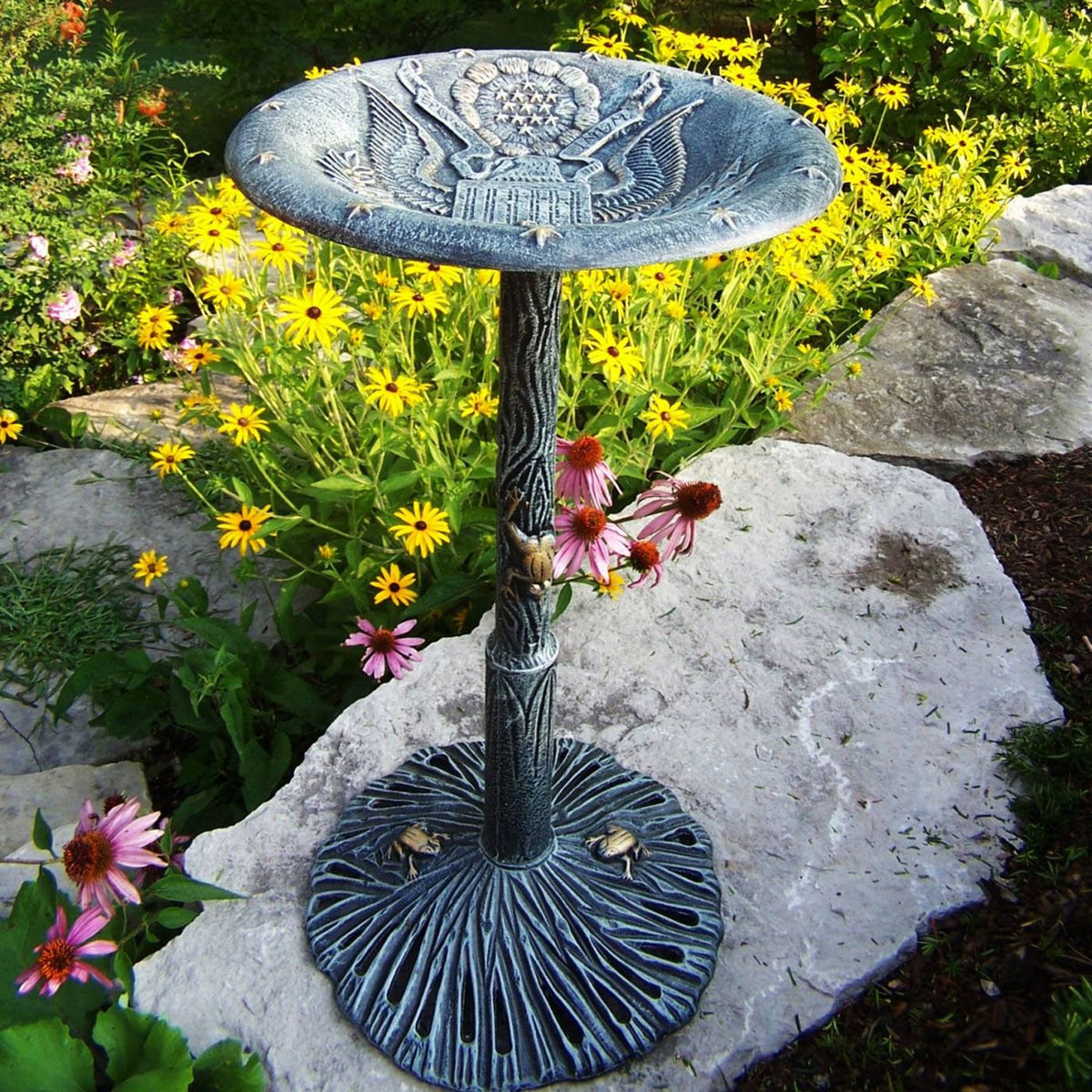 Bronze Bird Bath D42481