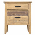 Reclaimed Wood Filing Cabinet with Two Drawers W544054