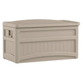 73gal Taupe Deck Box L1061