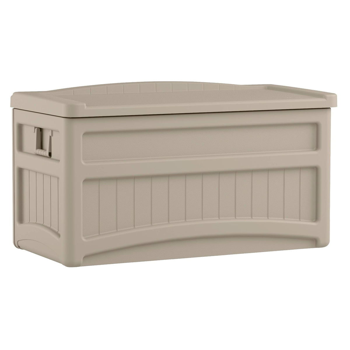 73gal Taupe Deck Box L1061