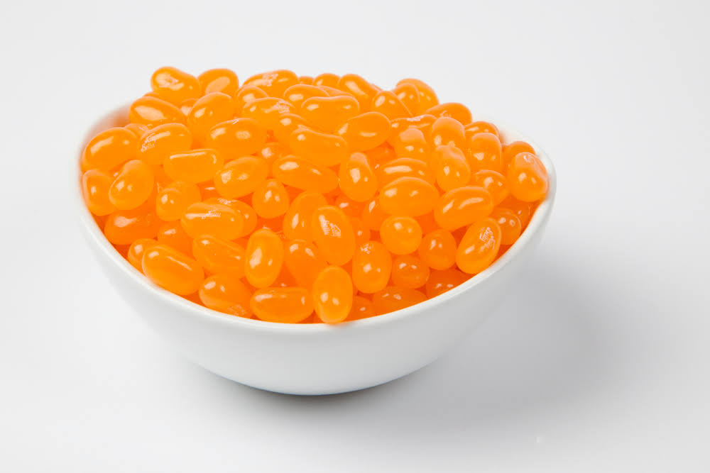 Orange Jelly Beans 10 Pound Case T505629