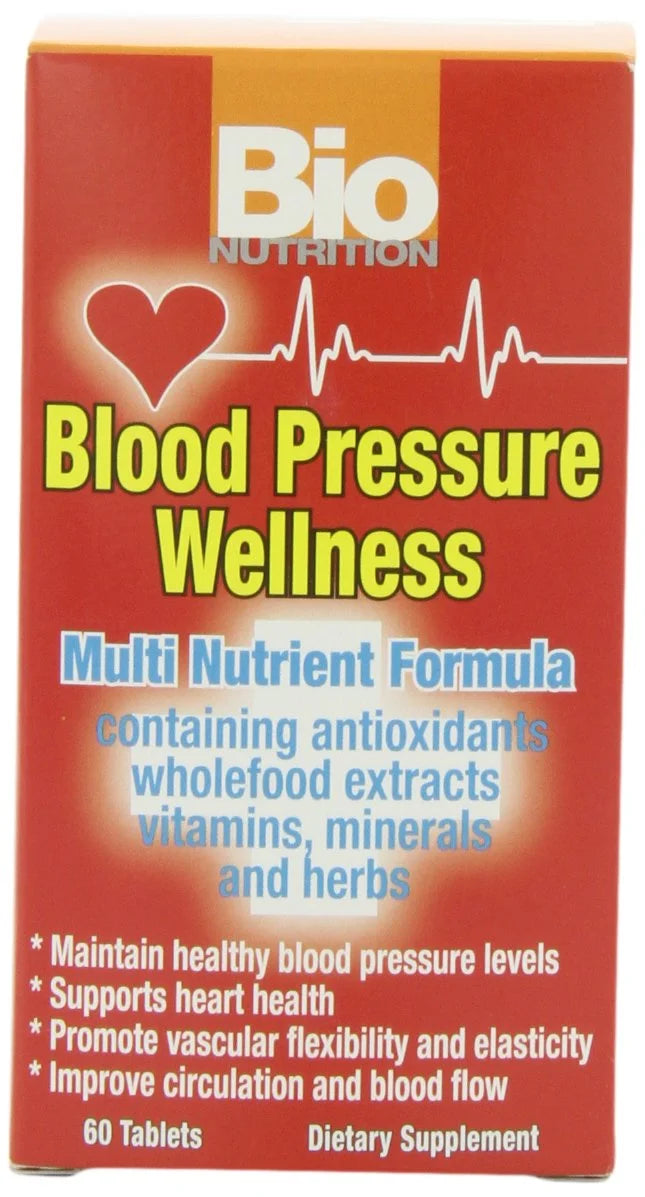 Blood Pressure Wellness Tabs, 60 Count T7819