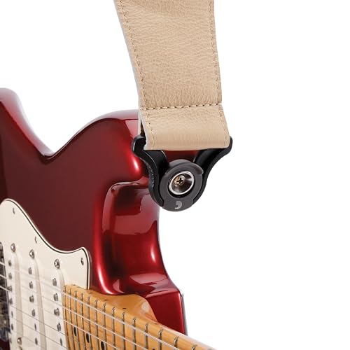Brown Leather Guitar Strap 2.5" Width E1779