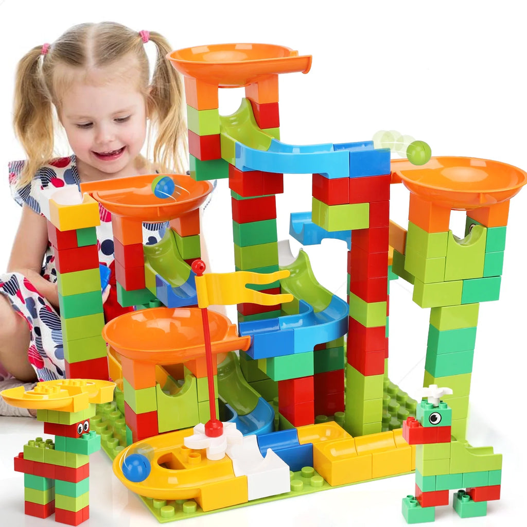 152 PCS Marble Run Set Building Blocks X314914