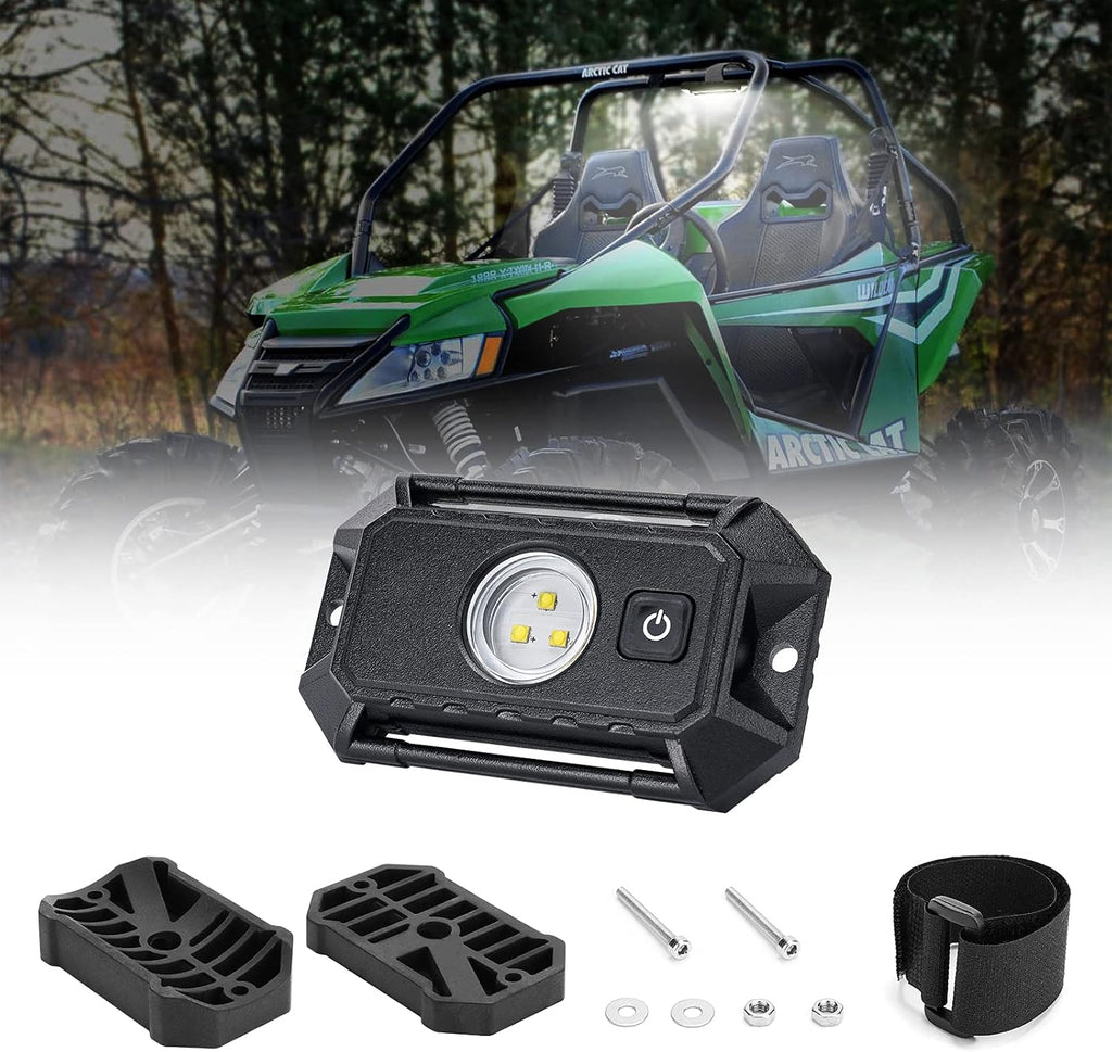 UTV Roll Bar Mount LED Light 3 Light Modes X13938