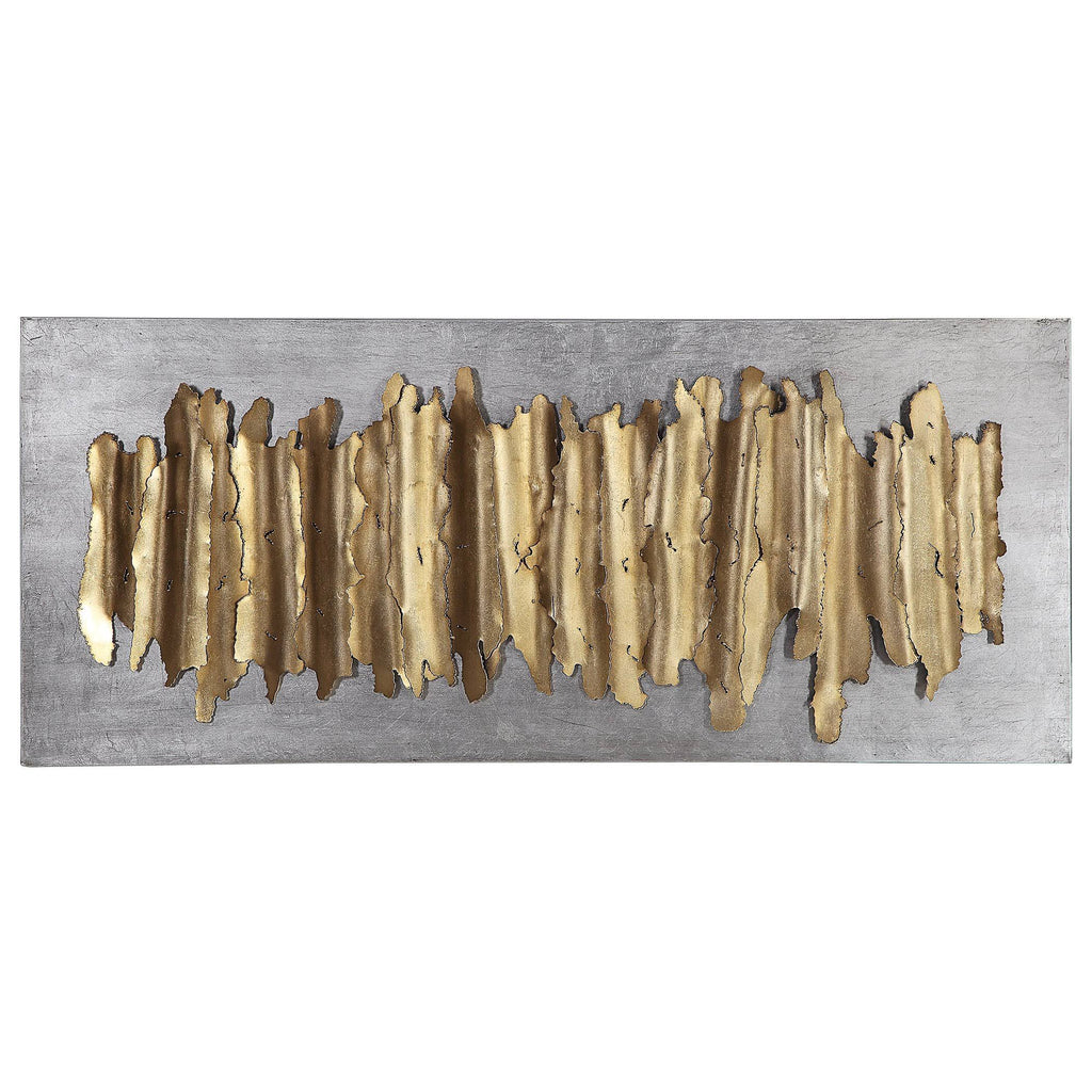 Gold Metal Wall Decor H8494