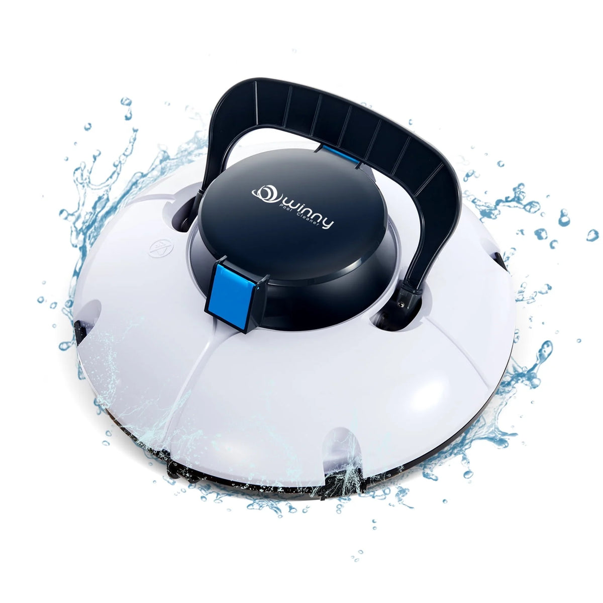 Cordless Robotic Pool Cleaner with Dual Suction Ports Y25842